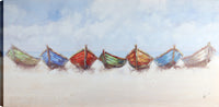 Toile décorative tendue « Canoe Talk » - 24 po x 48 po