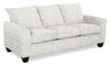 Sofa personnalisable Arc de Sofa Lab de 86 po fabriqué au Canada en tissu - Plush Oyster