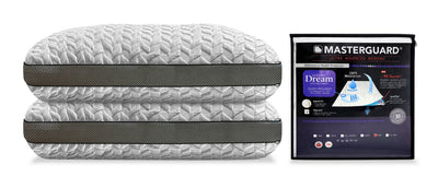 Masterguard® Dream™ King Mattress Protector with 2 King Pillows | Protège-matelas en DreamMC de MasterguardMD pour très grand lit avec 2 oreillers