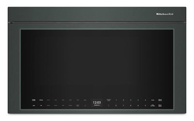 KitchenAid Multifunction Smart Flush Mount Over-the-Range Microwave Oven - Juniper - YKMMF530PJP | Four à micro-ondes à hotte intégrée intelligent multifonctionnel KitchenAid à installation affleurée - genièvre - YKMMF530PJP