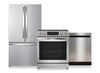 Ensemble de 3 électroménagers Kenmore pour la cuisine - acier inoxydable