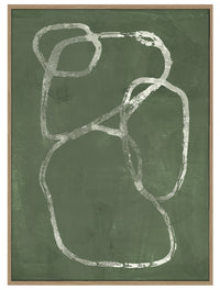 Toile décorative encadrée « Growth I » - 30 po x 40 po