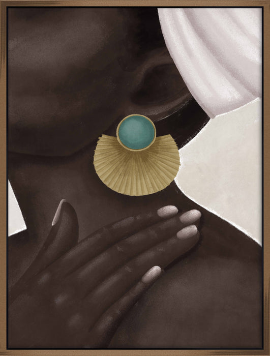 Toile décorative encadrée « Elegance » - 32 po x 42 po