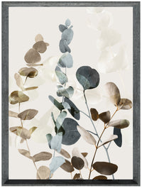 Œuvre d’art encadrée au fini stuc « Decorated II » - 25,5 po x 33,5 po