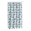 Ensemble d’accessoires de salle de bain 14 pièces à motif de diamants avec panier à linge, rideau de douche en CAV/E et 12 crochets en R