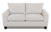 Sofa personnalisable Arc de Sofa Lab de 86 po de format condo fabriqué au Canada en tissu - Plush Oyster