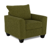 Fauteuil personnalisable Roll de Sofa Lab de 40 po fabriqué au Canada en tissu - Chenille Moss