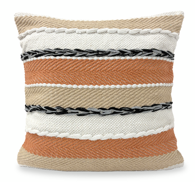Bavaro Fabric Accent Pillow -Multi-Colour | Coussin décoratif Bavaro en tissu - multicolore