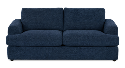 Made in Canada Customizable Sofa Lab Curve 86" Fabric Condo Sofa – Chenille Pacific | Sofa personnalisable Curve de Sofa Lab de 86 po de format condo fabriqué au Canada en tissu - Chenille Pacific