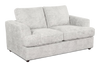 Causeuse personnalisable Curve de Sofa Lab de 65 po fabriqué au Canada en tissu - Plush Oyster