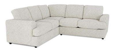 Made in Canada Customizable Sofa Lab Curve 2-Piece Fabric Sectional - Teddy Riverrock | Sofa sectionnel 2 pièces personnalisable Curve de Sofa Lab fabriqué au Canada en tissu - Teddy Riverrock