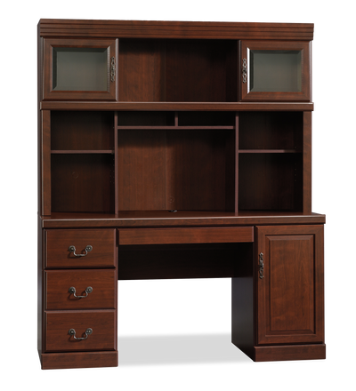 Heritage 59.25" Office Desk with Hutch – Classic Cherry | Bureau Heritage de 59.25 po avec crédence - cerisier classique