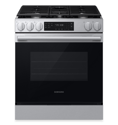 Samsung 6.0 Cu. Ft. Slide In Convection Range with Air Fry Max – Stainless Steel - NSG70H60SRAA | Cuisinière encastrée Samsung de 6,0 pi3 à convection avec friture à air Air Fry Max - acier inoxydable - NSG70H60SRAA