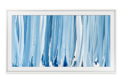 Samsung Customizable Bezel for 65” The Frame Pro TV – White | Cadre décoratif personnalisable pour téléviseur The Frame Pro de 65 po de Samsung - blanc | SCFH65WT