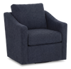 Fauteuil d’appoint pivotant personnalisable de Sofa Lab de 32 po fabriqué au Canada en tissu - Chenille Pacific