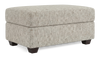 Pouf de rangement personnalisable Trunk de Sofa Lab de 39 po fabriqué au Canada en tissu - tissu décoratif Rust