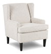 Fauteuil d’appoint à oreilles personnalisable de Sofa Lab de 30 po fabriqué au Canada en tissu - Teddy Riverrock
