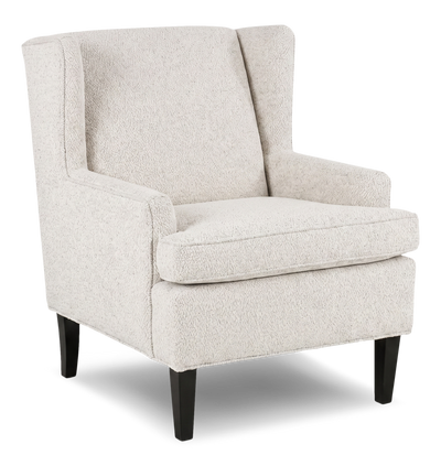 Made in Canada Sofa Lab Customizable Wingback 30" Fabric Accent Chair – Teddy Riverrock | Fauteuil d’appoint à oreilles personnalisable de Sofa Lab de 30 po fabriqué au Canada en tissu - Teddy Riverrock