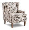 Fauteuil d’appoint à oreilles personnalisable de Sofa Lab de 30 po fabriqué au Canada en tissu - tissu décoratif Copper
