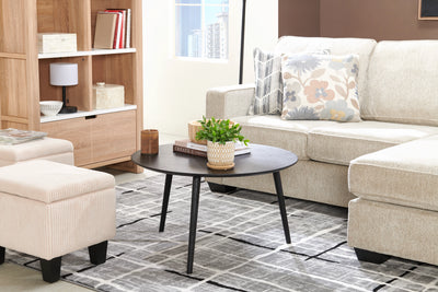Marlow 19.5” 3-Pack Storage Ottomans – Beige | Ensemble de 3 poufs de rangement Marlow de 19.5 po - beige