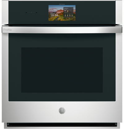 GE Profile™ 30" Smart Built-In Convection Single Wall Oven – Stainless Steel - PTS7000SZSS | Four mural simple intelligent encastré GE Profile de 30 po à convection - PTS7000SZSS