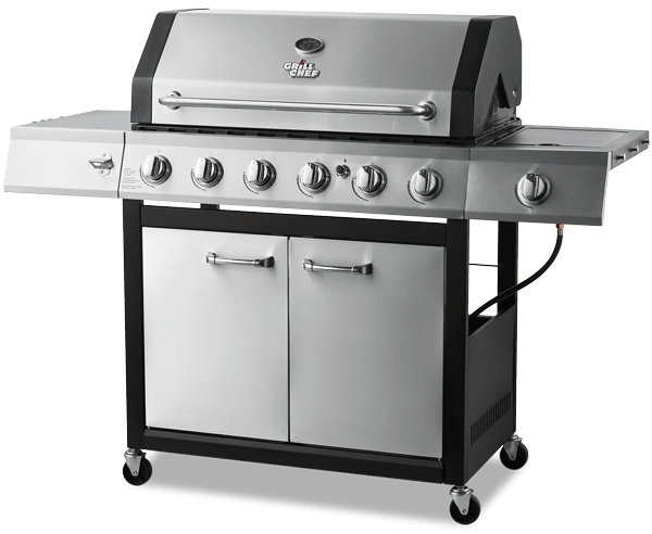 Barbecue à gaz propane Grill Chef de 78 000 BTU - GCF601SSP