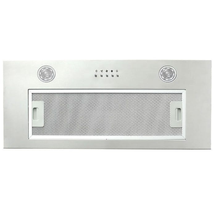 Hotte de cuisinière encastrée Victory de 21 po avec option sans conduit - Q6-21