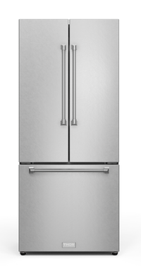 Réfrigérateur collection Gordon Ramsay de Thor Kitchen de 30 po et de 17,5 pi3 de profondeur comptoir à portes françaises - RF3017FFD99