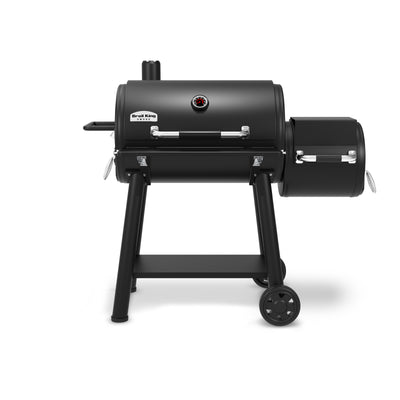 Broil King Regal™ Charcoal Offset 500 955 Sq. In. Charcoal Grill in Black - 958050|Gril à charbon décalé RegalMC Charcoal Offset 500 noir de 955 po2 de Broil King - 958050
