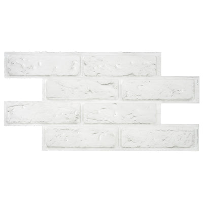 Smart Tiles Peel and Stick 2-Sheet 21 x 11 Backsplash - Brik Zurich|Dosseret Smart Tiles peler et coller 21 x 11, 2 feuilles - Brik Zurich