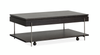 Table à café Corrall de 50 po avec dessus relevable et rangement - Briarsmoke foncé