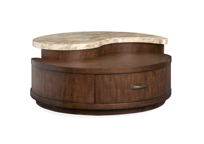 Jenkins 40" Coffee Table with Storage - Burnt Umber | Table à café Jenkins de 40 po avec rangement - terre d’ombre brûlée