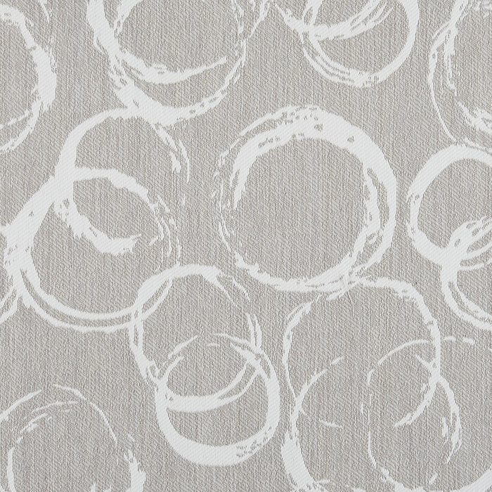 Pouf personnalisable The Curve de Sofa Lab de 31 po fabriqué au Canada en tissu - blanc Mist White