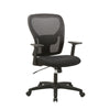 Fauteuil de bureau en mailles TygerClaw à dossier haut - noir