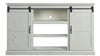 Meuble pour téléviseur Myrtle de Manhattan Comfort de 60 po avec 2 portes coulissantes - chêne crème