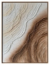 Œuvre d’art murale Earth Moves VIII peinte à la main - 36 po x 48 po