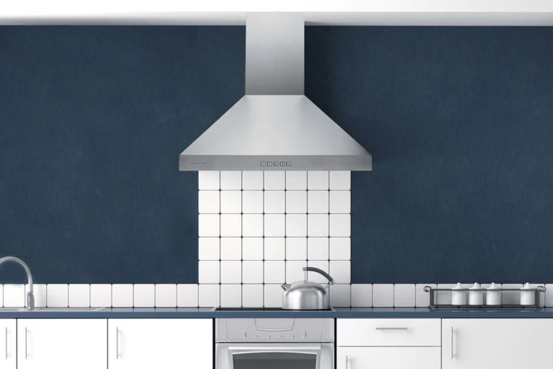 Hotte de cuisinière murale convertible Hauslane Pro de 30 po blanc mat - WM-530WHT-30P