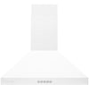 Hotte de cuisinière murale convertible Hauslane Pro de 30 po blanc mat - WM-530WHT-30P