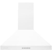 Hotte de cuisinière murale convertible Hauslane Pro de 30 po blanc mat - WM-530WHT-30P