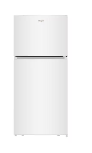 Whirlpool 18 Cu. Ft. Top Freezer Refrigerator – White - WRTX4418TW | Réfrigérateur Whirlpool de 18 pi³ à congélateur supérieur - blanc - WRTX4418TW