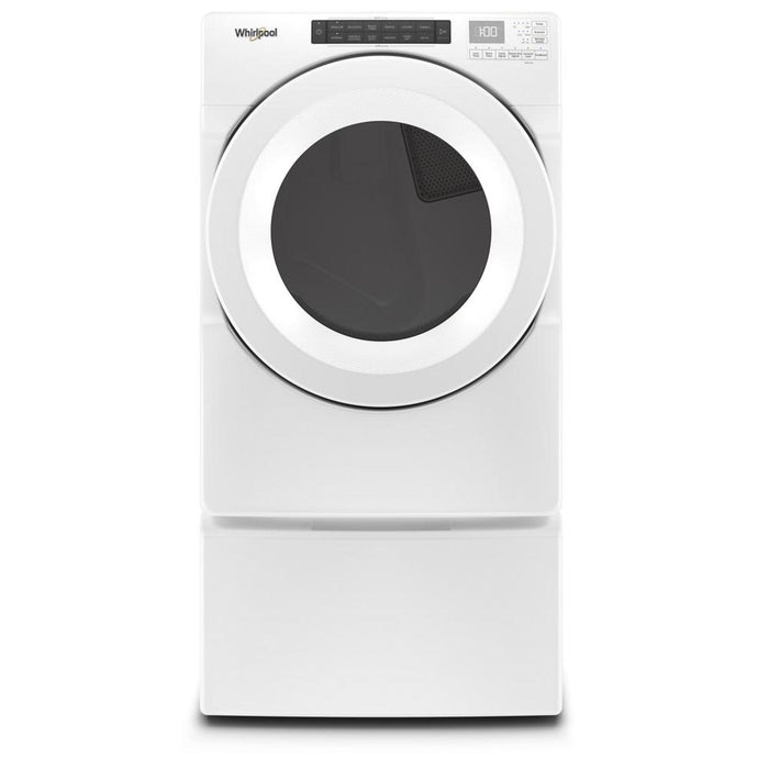 Sécheuse électrique Whirlpool de 7,4 pi³ - blanche - superposable - YWED560LHW