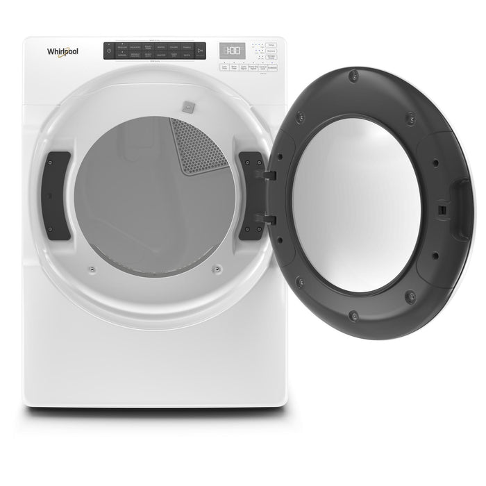 Sécheuse électrique Whirlpool de 7,4 pi³ - blanche - superposable - YWED560LHW