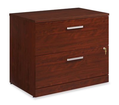 Affirm 35.43" Commercial Grade 2-Drawer Filing Cabinet - Classic Cherry|Classeur Affirm de 35,43 po de qualité commerciale à 2 tiroirs - cerisier classique