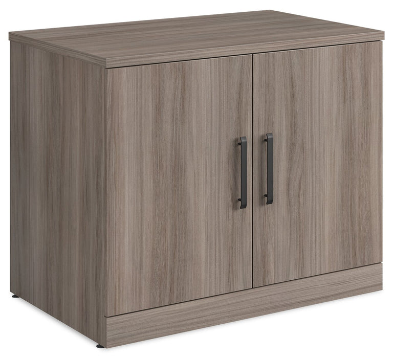 Armoire de rangement Affirm de 35,43 po de qualité commerciale - orme Hudson