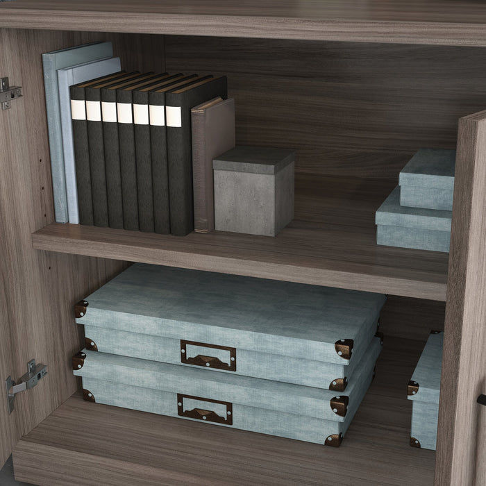 Armoire de rangement Affirm de 35,43 po de qualité commerciale - orme Hudson