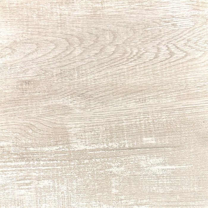 Lit à panneaux Arbor, bois de grève blanc - format très grand lit