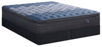 Ensemble matelas semi-ferme à Euro-plateau Back Logic 1.1 de Serta pour très grand lit