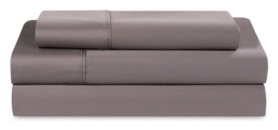BEDGEAR Hyper-Cotton™ 3-Piece Twin Sheet Set - Grey|Ensemble de draps Hyper-Cotton BEDGEARMD 3 pièces pour lit simple - gris|BFS21GTS