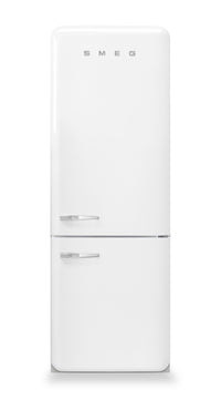 Réfrigérateur Smeg rétro de 18 pi3 à congélateur inférieur - FAB38URWH