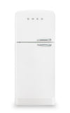 Réfrigérateur Smeg rétro de 19,28 pi3 à congélateur supérieur - FAB50ULWH3